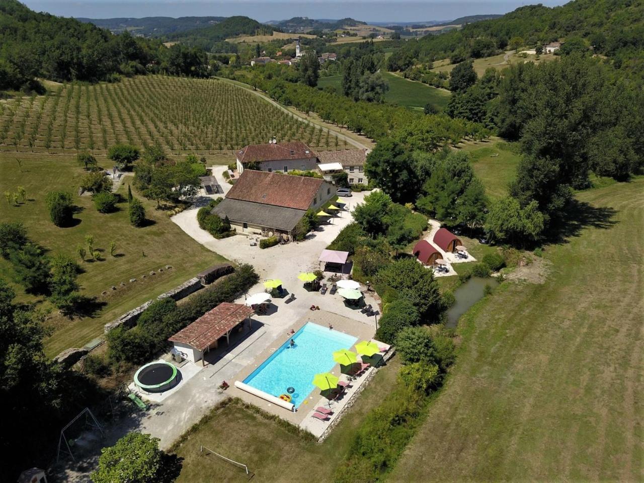 Hotel La Bordette Valeilles Exterior foto